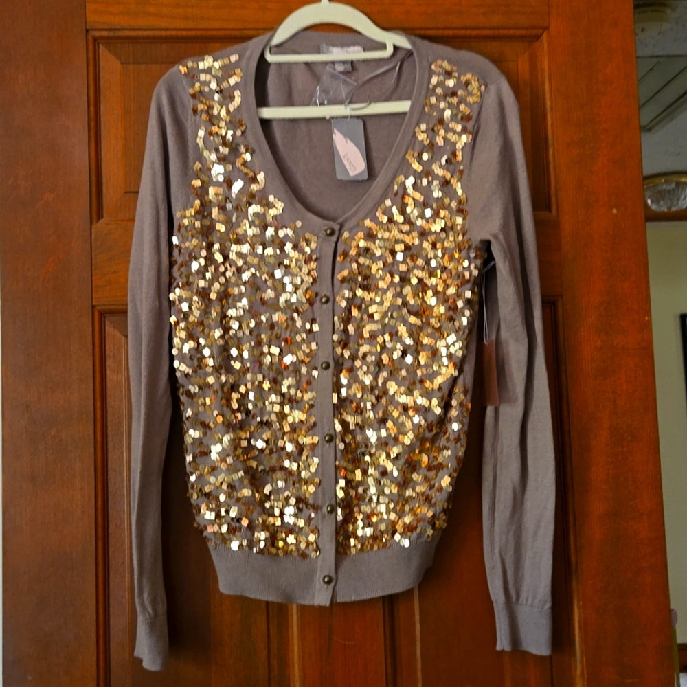 Forever 21 sequin cardigan.